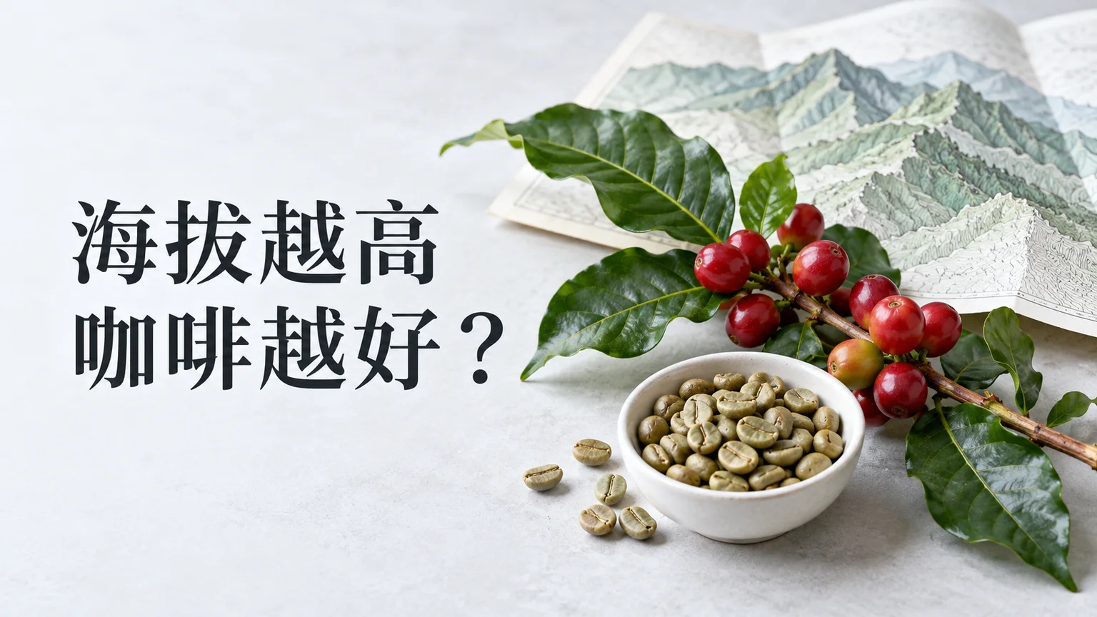 咖啡豆海拔越高越好嗎？買豆先看產地、品種，再問這一批怎樣喝