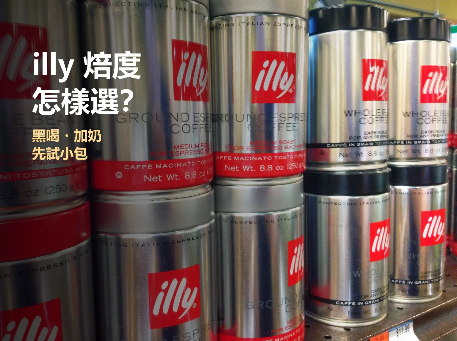 illy Classico、Intenso、Forte 怎樣選?黑喝與加奶的日常比較