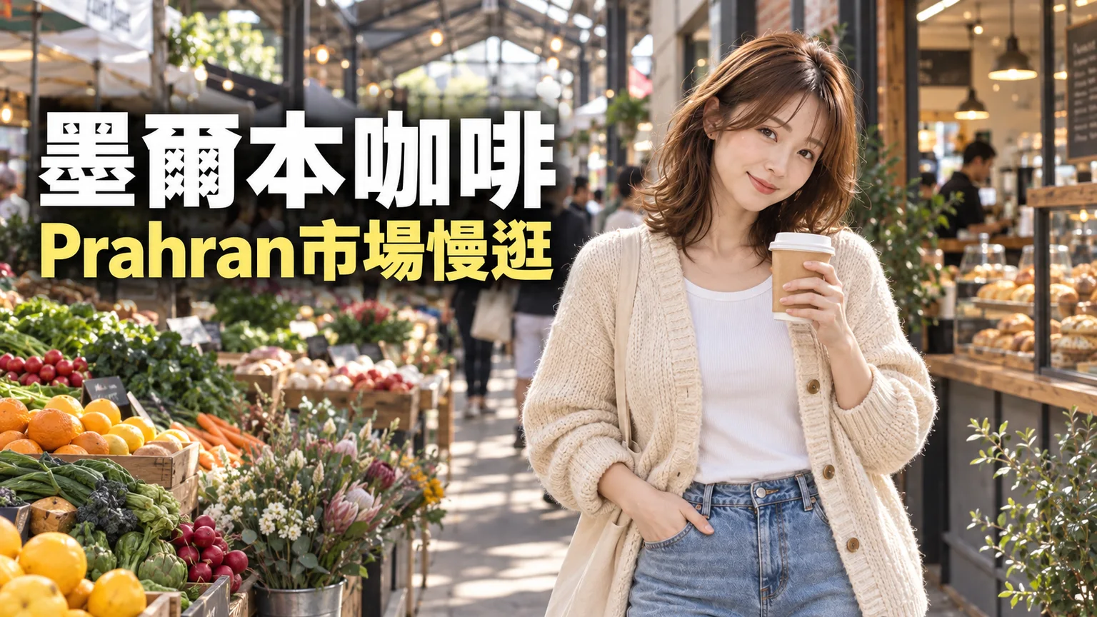 墨爾本 Market Lane Prahran:小菲先喝咖啡,再決定市場買甚麼
